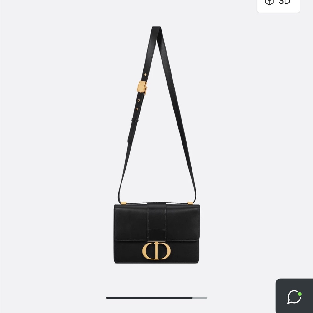 Christian Dior Montaigne 30 - Black Box Calfskin - Picture 10 of 10